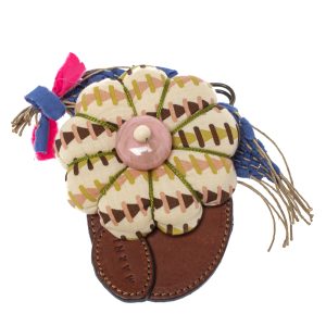 Marni Multicolor Fabric Flower Brooch, Apparel & Accessories - Luxury Closet catalog