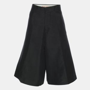 Marni Black Cotton Silk Shorts S, Shorts - Luxury Closet catalog