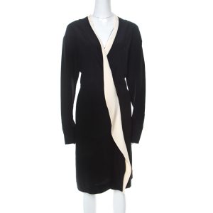 Marni Black Silk Crepe Contrast Collar Detail Short Dress M, Dresses - Luxury Closet catalog