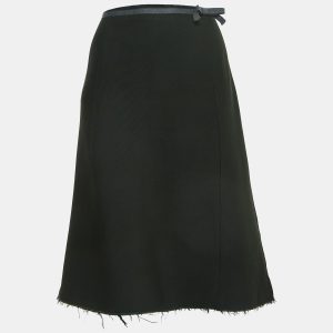 Marni Dark Green Wool Blend Midi Skirt M, Skirts - Luxury Closet catalog