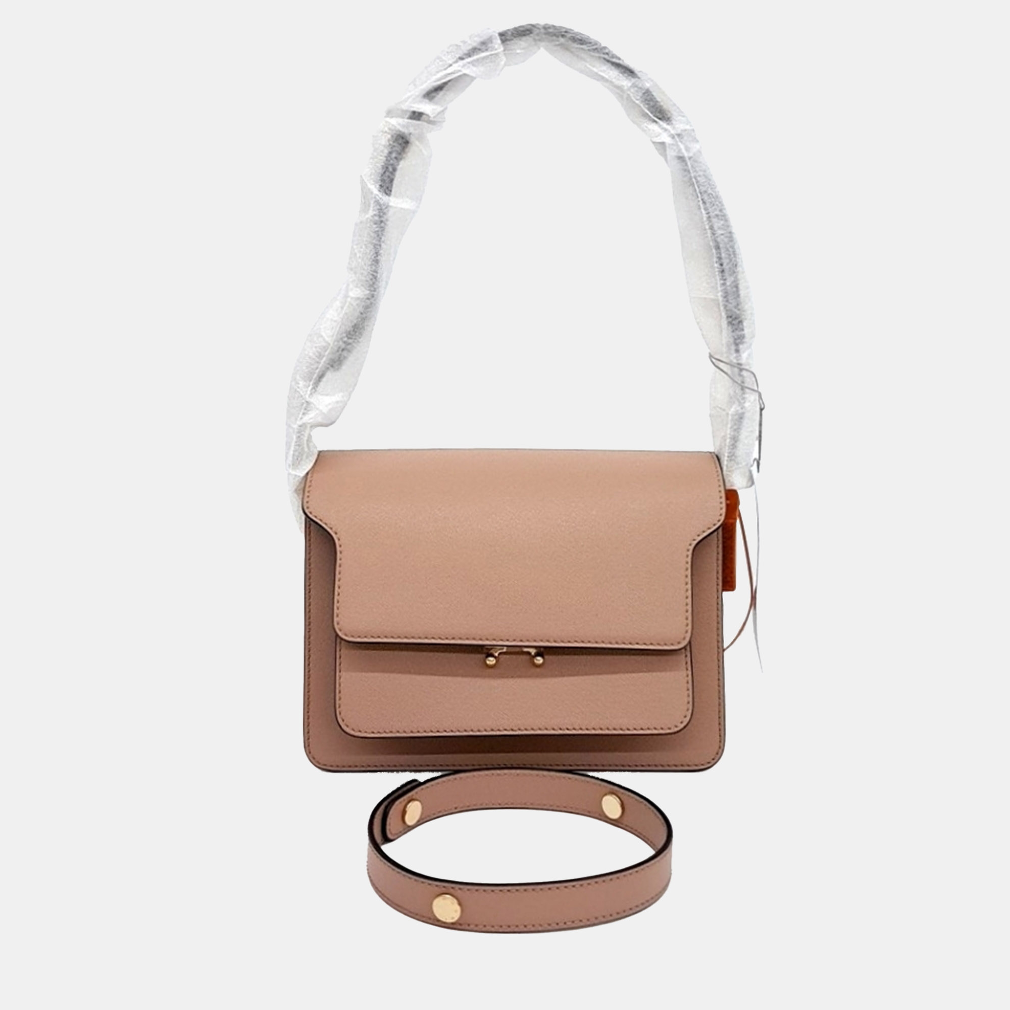 Marni Brown Leather trunk bag, Shoulder Bags - Luxury Closet catalog