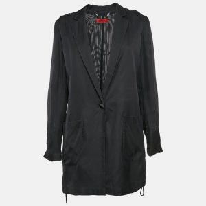 MAX & Co. Navy Blue Crepe Jacket M, Coats & Jackets - Luxury Closet catalog