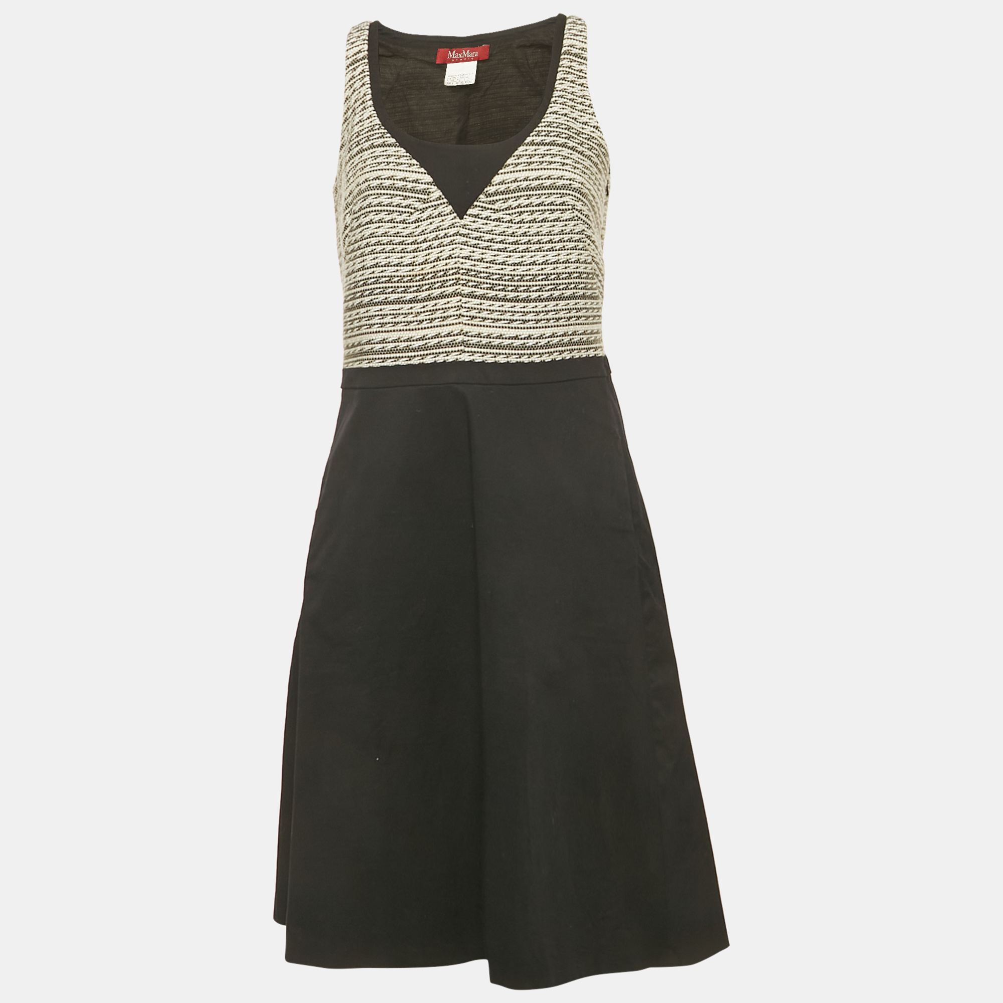 Max Mara Studio Black Cotton Sleeveless Short Dress M, Dresses - Luxury Closet catalog