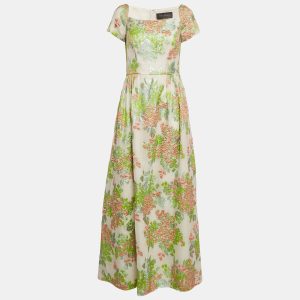 Max Mara Multicolor Jacquard Maxi Dress M, Dresses - Luxury Closet catalog