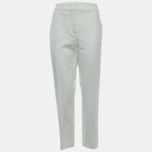Max Mara White Jersey Knit Tapered Trousers XL, Clothing - Luxury Closet catalog