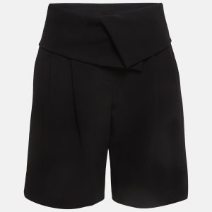 Max Mara Black Crepe High Waist Shorts M, Shorts - Luxury Closet catalog