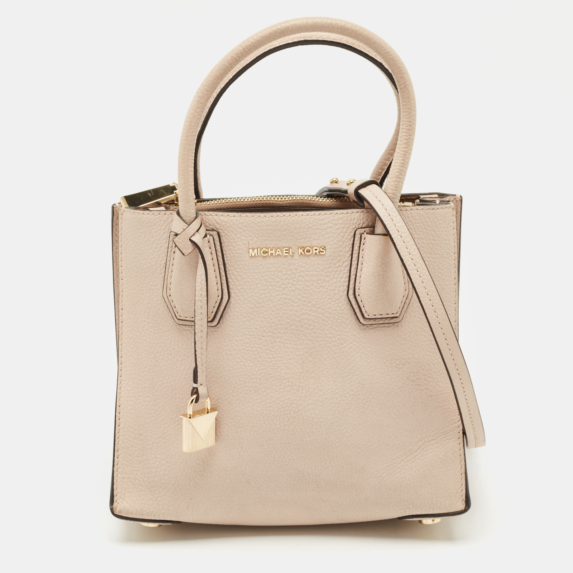 Michael Kors Light Pink Leather Mini Mercer Tote, Tote Handbags - Luxury Closet catalog