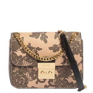 Michael Kors Pink/Black Leather Small Sloan Shoulder Bag, Shoulder Bags - Luxury Closet catalog