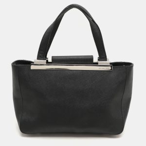 MICHAEL Michael Kors Black Leather Tilda Tote, Tote Handbags - Luxury Closet catalog