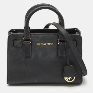 MICHAEL Michael Kors Black Saffiano Leather Small Dillon Tote, Tote Handbags - Luxury Closet catalog