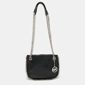 MICHAEL Michael Kors Black Leather Chelsea Chain Shoulder Bag, Shoulder Bags - Luxury Closet catalog