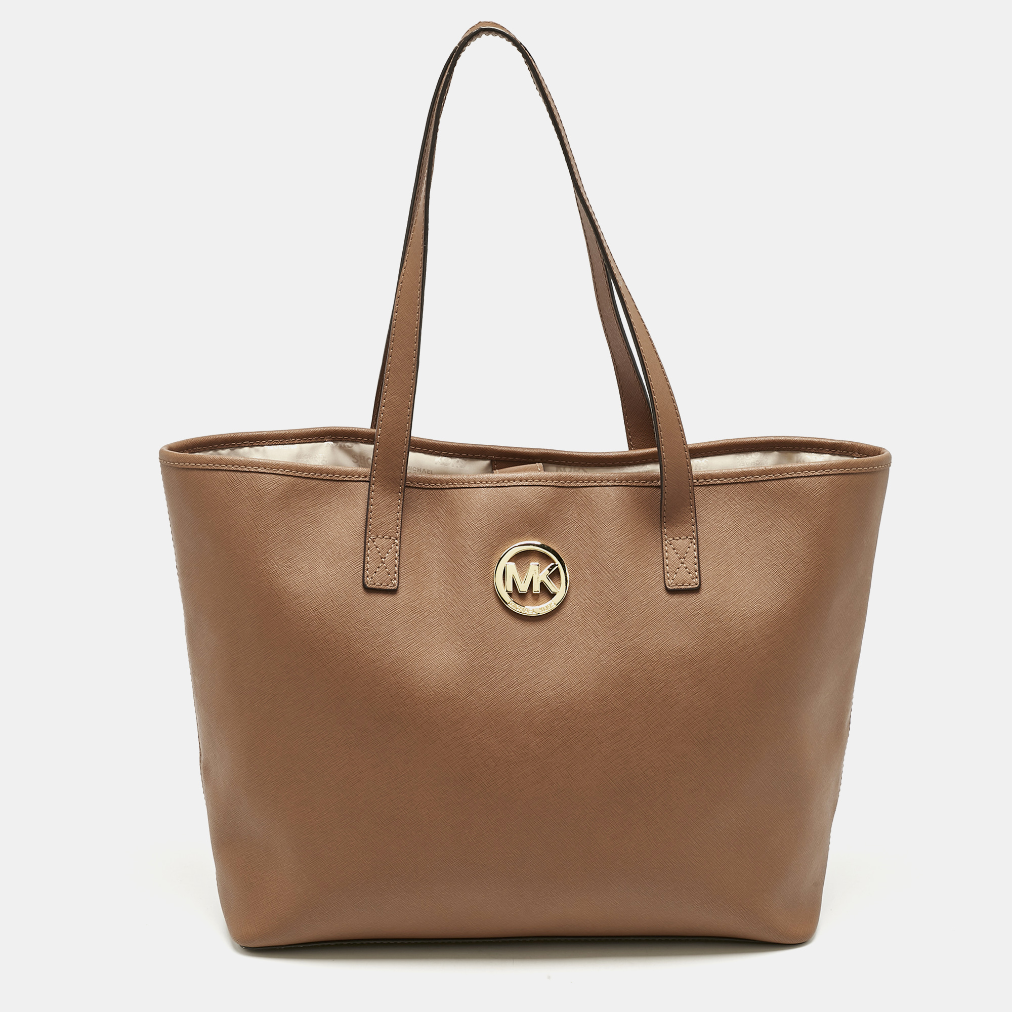 MICHAEL Michael Kors Brown Leather Medium Jet Set Travel Tote, Tote Handbags - Luxury Closet catalog
