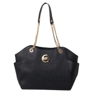 MICHAEL Michael Kors Black Leather Jet Set Tote, Tote Handbags - Luxury Closet catalog