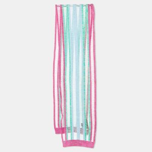 Missoni Multicolor Striped Cotton Knit Stole, Scarves & Shawls - Luxury Closet catalog