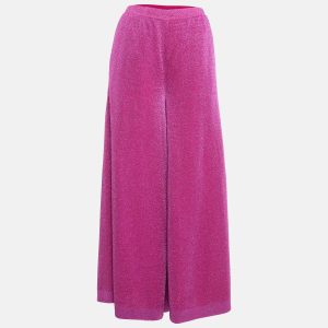 Missoni Pink Lurex Knit Palazzo Pants M, Clothing - Luxury Closet catalog