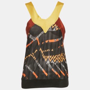 Missoni Black Zig Zag Knit Sleeveless Top S, Shirts & Tops - Luxury Closet catalog