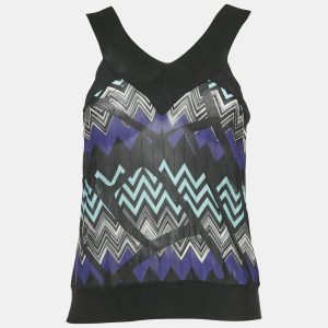 Missoni Multicolor Knit Tank Top S, Shirts & Tops - Luxury Closet catalog
