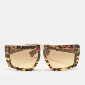 Miu Miu Havana/Brown Gradient SMU05O Rectangle Sunglasses, Sunglasses - Luxury Closet catalog
