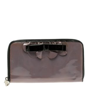Miu Miu Lilac Patent Leather Zip Around Wallet, Wallets & Money Clips - Luxury Closet catalog