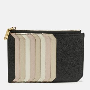 Miu Miu Multicolor Madras Leather Zip Card Holder, Wallets & Money Clips - Luxury Closet catalog
