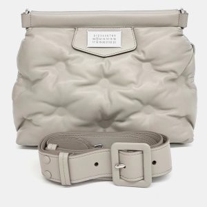 MM6 Maison Margiela Grey Leather Glam Slam Bag, Handbags - Luxury Closet catalog