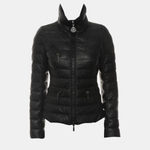 Moncler Leather Puffer Jacket XXS, Coats & Jackets - Luxury Closet catalog
