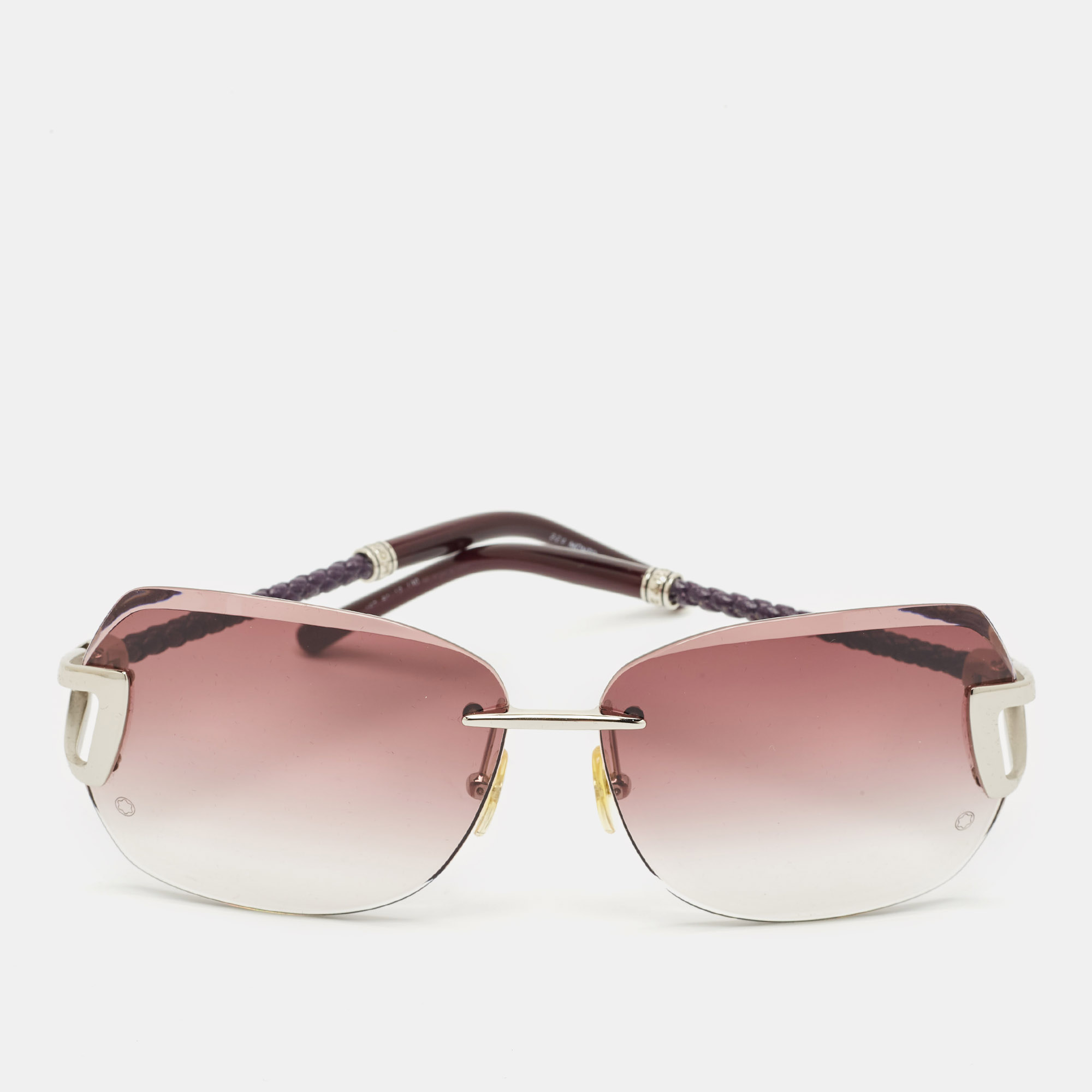 Montblanc Purple Gradient MB470S Square Sunglasses, Sunglasses - Luxury Closet catalog