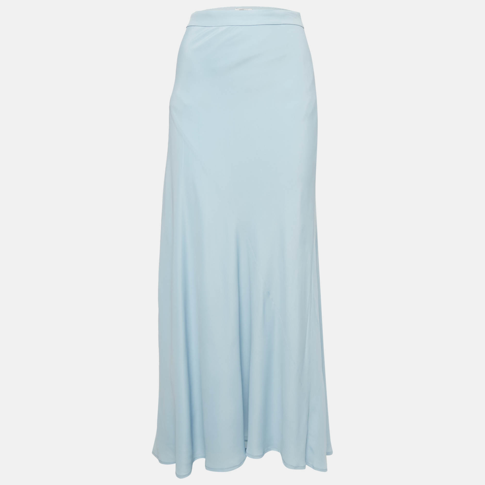 Moschino Cheap and Chic Blue Chiffon Maxi Skirt L, Skirts - Luxury Closet catalog