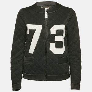 Moschino Couture Black Quilted Synthetic Jacket S, Coats & Jackets - Luxury Closet catalog