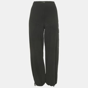 Mugler Black Crepe Jogger Pants M, Clothing - Luxury Closet catalog