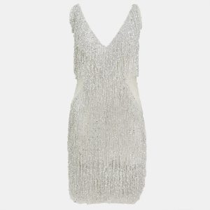 Naeem Khan Gatsby Tassel Embellished Short Dress M, Dresses - Luxury Closet catalog