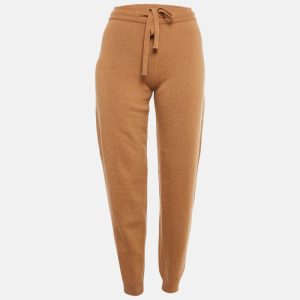 Nanushka Camel Wool Knitted Ella Track Pants XS, Clothing - Luxury Closet catalog