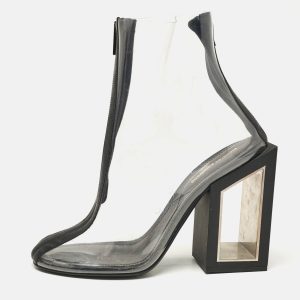 Nicholas Kirkwood Black Rubber and PVC Void Boots Size 39, Boots - Luxury Closet catalog