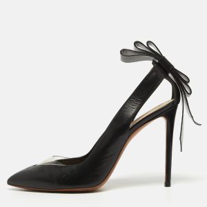Nicholas Kirkwood Black Leather Bow Slingback Pumps Size 39, Pumps - Luxury Closet catalog