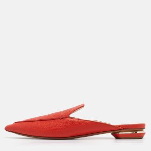 Nicholas Kirkwood Red Leather Beya Pointed Toe Mules Size 41, Sandals - Luxury Closet catalog
