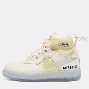 Nike - Air White Leather and Nylon Force 1 Gore Tex High Winter GTX Phantom Sneakers Size 40.5, Athletic Shoes & Sneakers - Luxury Closet catalog