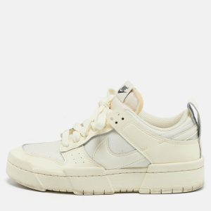 Nike Cream Leather and Mesh Dunk Low Disrupt Coconut Milk Sneakers Size 39, Athletic Shoes & Sneakers - Luxury Closet catalog