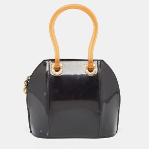 Nina Ricci Black Patent Leather Satchel, Satchels - Luxury Closet catalog