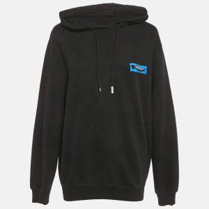 Off-White Black Painted Arrows Cotton Reg Hoodie S, Sweaters & Cardigans - Luxury Closet catalog