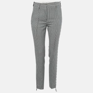 Off-White Black /White Prince Of Whales Wool Trousers S, Clothing - Luxury Closet catalog