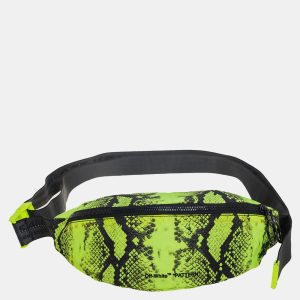 Off-White Neon Green/Black Python Print Nylon Fanny Pack Belt Bag, Handbags - Luxury Closet catalog