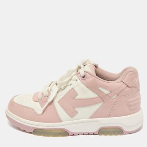 Off-White White/Pink Leather HG Runner Low Top Sneakers Size 37, Athletic Shoes & Sneakers - Luxury Closet catalog