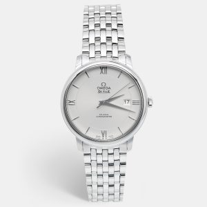 Omega Silver Stainless Steel De Ville Prestige 424.10.40.20.02.003 Men's Wristwatch 39.50 mm, Watches - Luxury Closet catalog