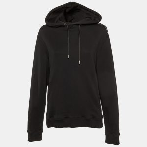 Paco Rabanne Black Cotton Hooded Sweatshirt XL, Sweaters & Cardigans - Luxury Closet catalog