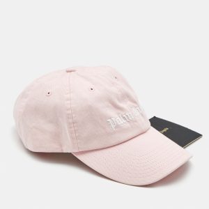 Palm Angels Pink Logo Embroidered Cotton Baseball Cap, Apparel & Accessories - Luxury Closet catalog