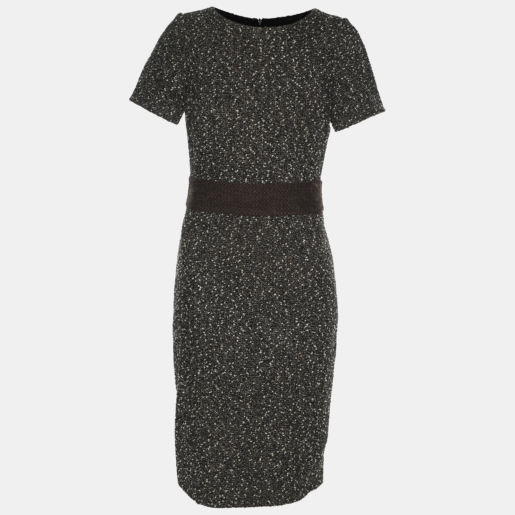 Paule Ka Black/White Tweed Dress S, Dresses - Luxury Closet catalog