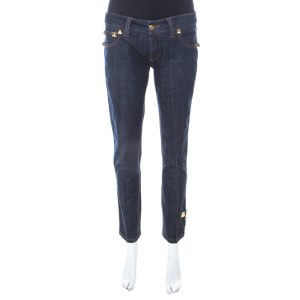 Philipp Plein Limited Edition Indigo Denim Rockstud Embellished Fitted Jeans M, Jeans - Luxury Closet catalog