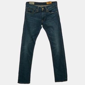 Polo Ralph Lauren Blue Denim Slim Fit Straight Leg Jeans S Waist 24", Jeans - Luxury Closet catalog