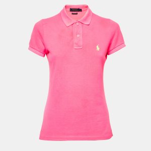 Polo Ralph Lauren Neon Pink Cotton Polo T-Shirt S, Shirts & Tops - Luxury Closet catalog