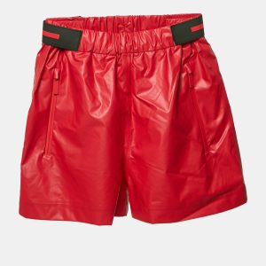 Prada Sport Red Logo Detail Waist Nylon Shorts XS, Shorts - Luxury Closet catalog